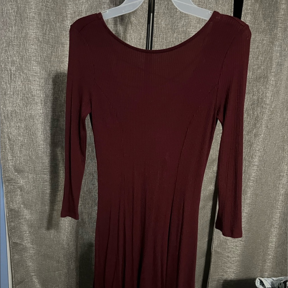 Maroon dress